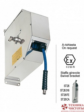 Ramex AVC 3020 Барабан инерционный, 200 бар, для шланга 20 м (нерж)