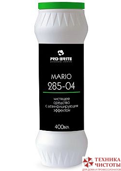 PRO-BRITE MARIO чистящий порошок с хлоринолом 400г