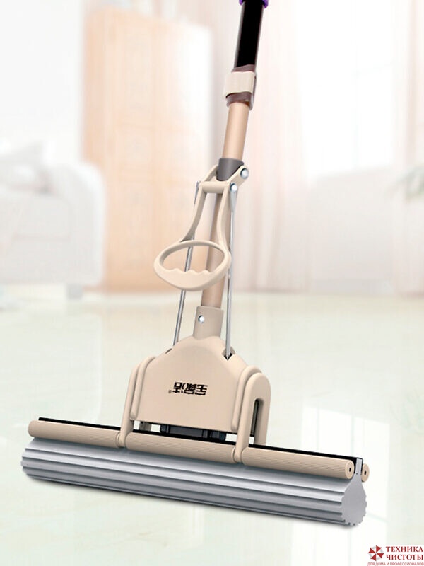 Швабра с толстой̆ губкой̆ J400