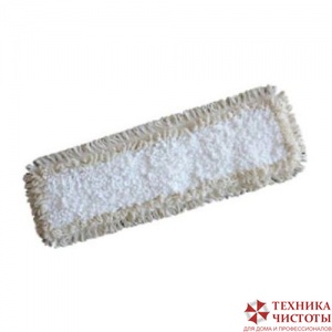 Euromop Моп плоский из микрофибры петлевой 50х17 см с ушками