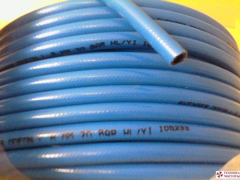 Шланг синий для пеногенератора в бухте,м