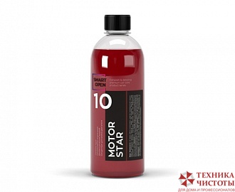 10 MOTORSTAR Диэлектрический жидкий концентрат для мойки двигателя,0,5л