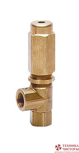 Клапан предохранительный VS 220; вход 3/8"г. выход 3/8"г. 24 л/мин 250 бар