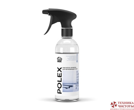 Очиститель-полироль для нержавеющей стали CleanBox POLEX 0,5л, триггер