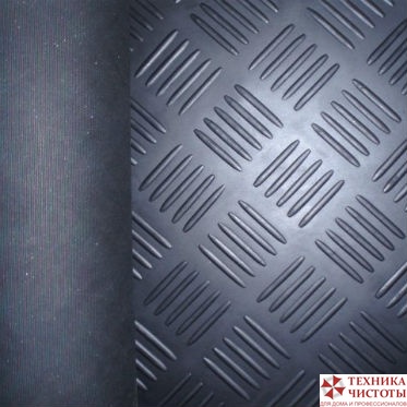 Резиновое рулонное покрытие "Checkers", пог.м