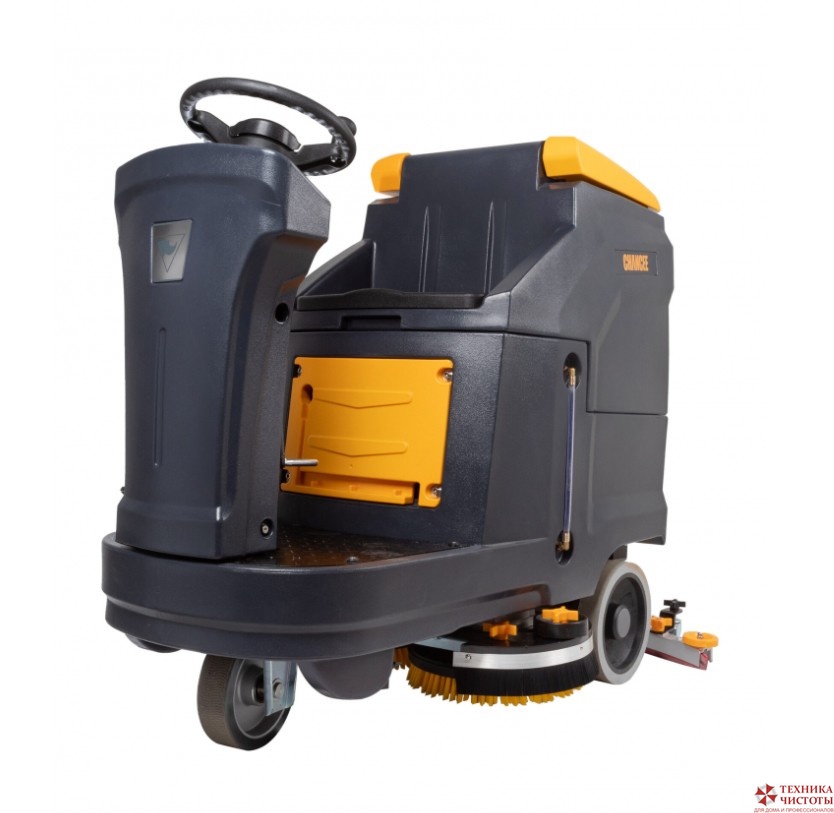 Chancee Поломоечная машина с местом оператора K70 Double brush с гелевыми АКБ 113 а/ч