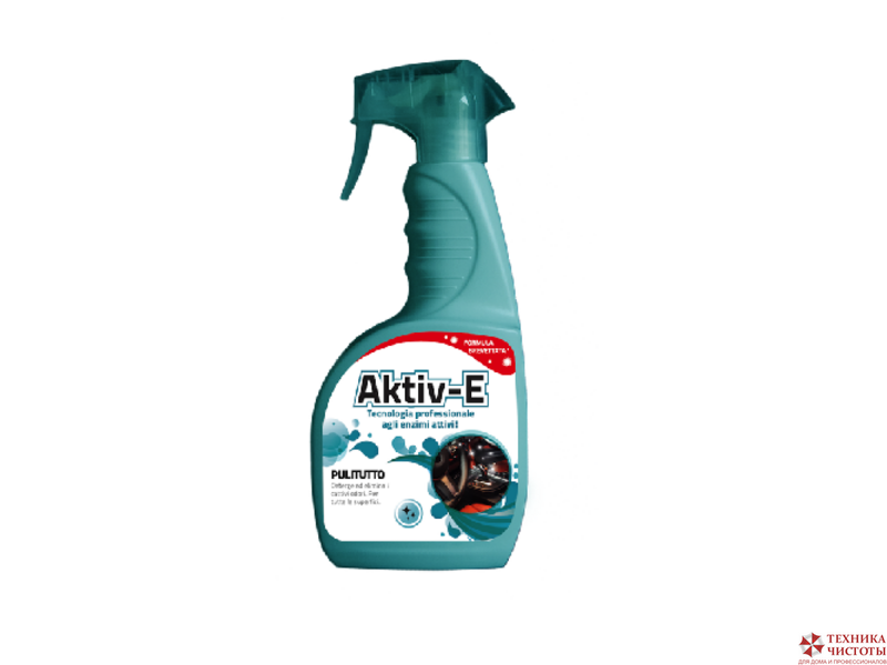 Универсальный очиститель PULITUTTO AKTIV-E, спрей, 750мл