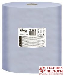 Бумага протирочная Lite, 2-сл, синий, 330х350мм, 950л