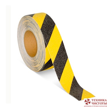 Противоскользящая самоклеющаяся лента  ST-5 чж, 50ммх18м, черно-желтая