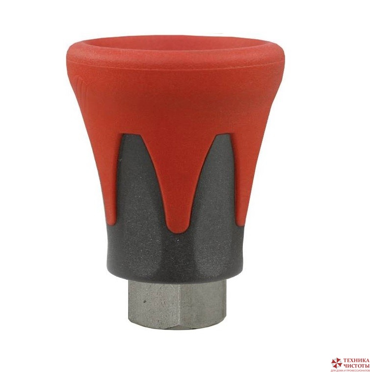 Пластиковая защита форсунки,красная, 1/4внутр,нерж.сталь