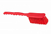 Щётка широкая с длинной ручкой – жёсткая 410х55 мм,  красный