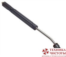 Копье 60 см,изогнутое, 1/4 внеш, оцинк.сталь