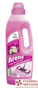 Средство для пола "Arena" Grass цветущий лотос, 1л