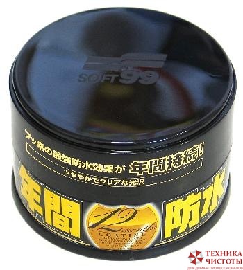 Полироль для кузова автомобиля Fusso Coat 12 Months для темных,200 гр