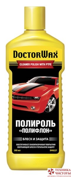 Полироль кузова DOCTOR WAX Полифлон - 300мл