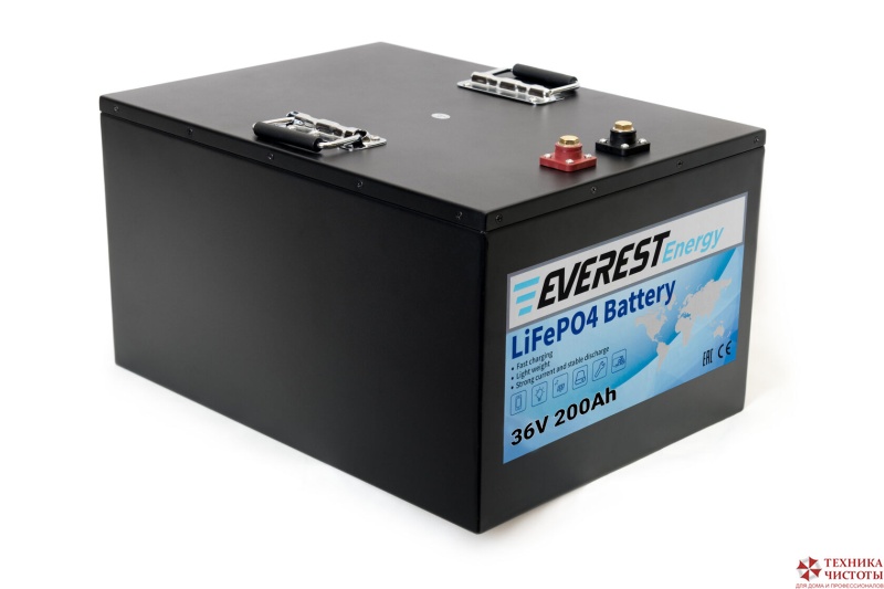 Литиевый аккумулятор  EVEREST Energy LFP-36V200Аh