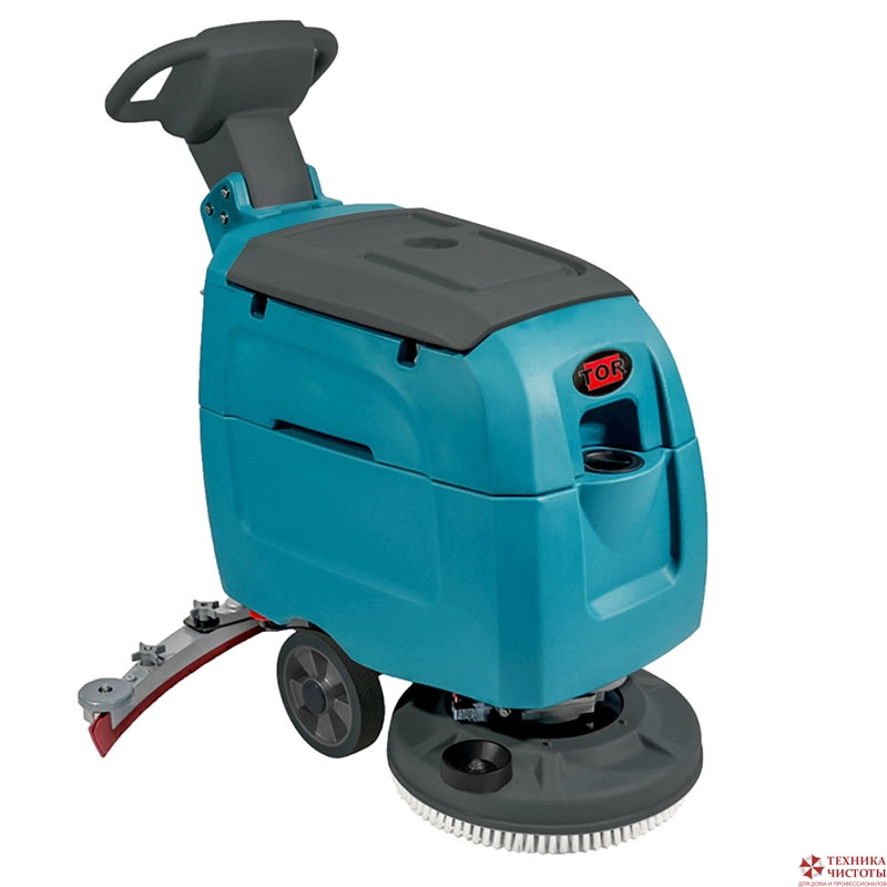 TOR JH-410A Аккумуляторная поломоечная машина с литиевым АКБ 80 а/ч