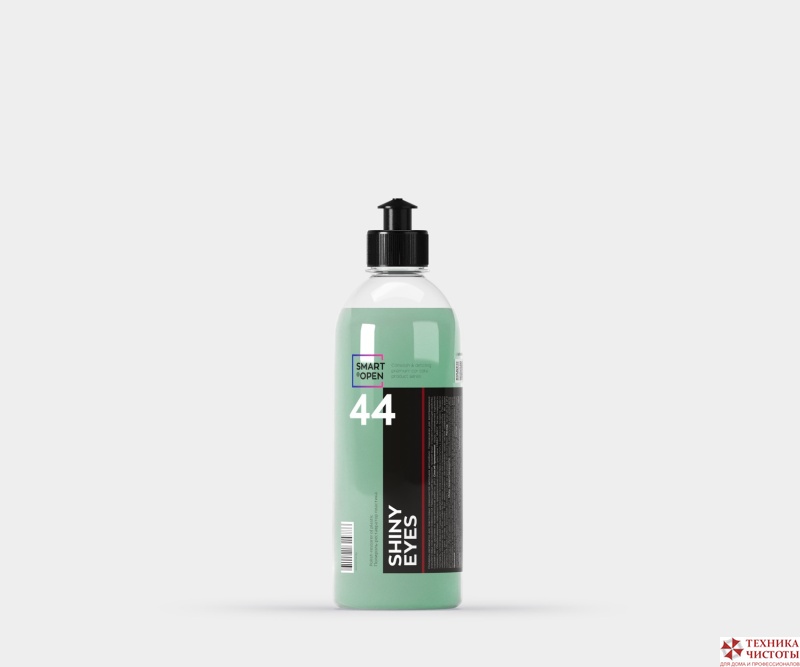 44 SHINY EYES - Полироль-реставратор для пластиковых поверхностей интерьера автомобиля,0,5 л